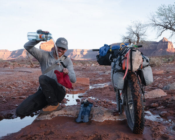 Designed to carry dense and heavy stuff like food, water, and fuel with a low profile form